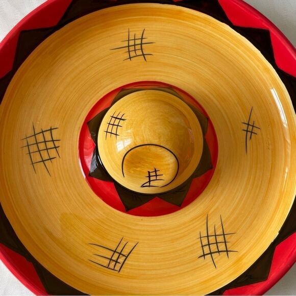 Clay art sombrero dip dish - Picture 10 of 11